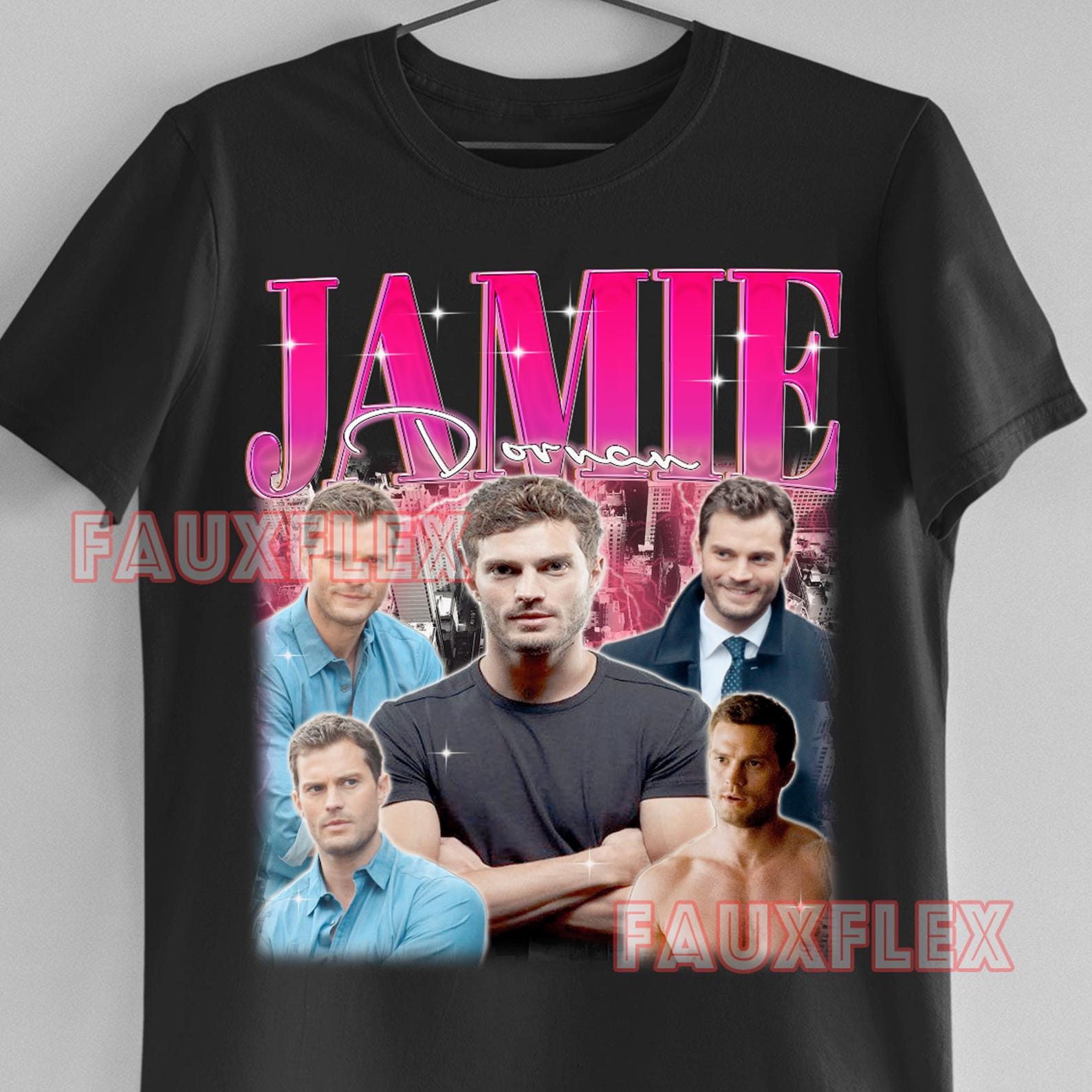 JAMIE DORNAN Shirt, Jamie Dornan Retro T-Shirt, Jamie Dornan Vintage Fan Tees, Jamie Dornan Kids Tee, Jamie Dornan Merch Gift L