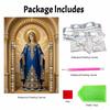 DIY 3D Pearl Diamond Painting Art Set Blessed Virgin Mary Religious Home Decor Art Set Wall Art