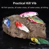 1Pcs 3.5-15G Metal Spinner Fishing Bait Vib Spoon Fishing Lure Crankbait Bass Artificial Hard Baits Cicada Vib Fishing Tackle