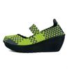Scarpe da Donna Platform Piattaforma Sneakers Estive Per Camminare Intrecciate Femminili Mocassini Casual 5 CM Altezza Alta Qualità Tenis Taglie Forti