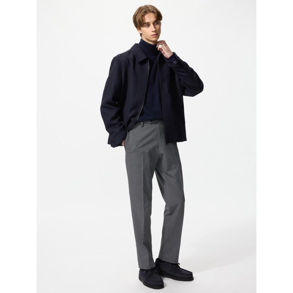 Uniqlo Warm Smart Pants Houndstooth Short Length