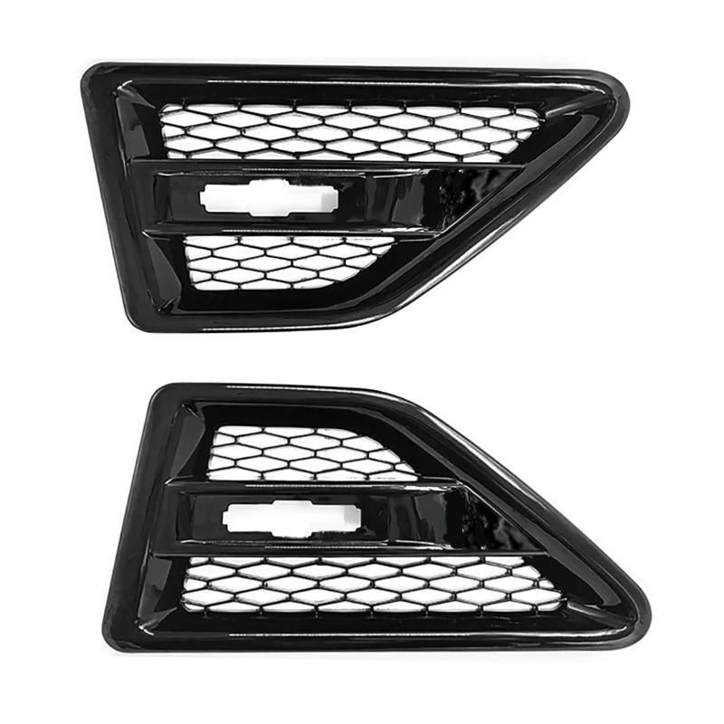 1Pair Car Side Spoiler Outflow Vent Cover for Land Rover Freelander2 LR2 2006-2014