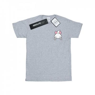Womens/Ladies Aristocats Marie Backside Breast Print Cotton Boyfriend T-Shirt