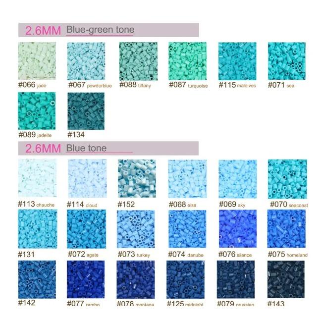 2.6mm Mini Beads 1000PCS 230colors Fuse Beads for Kids Gift Hama Beads Diy Puzzles Iron Beads High Quality
