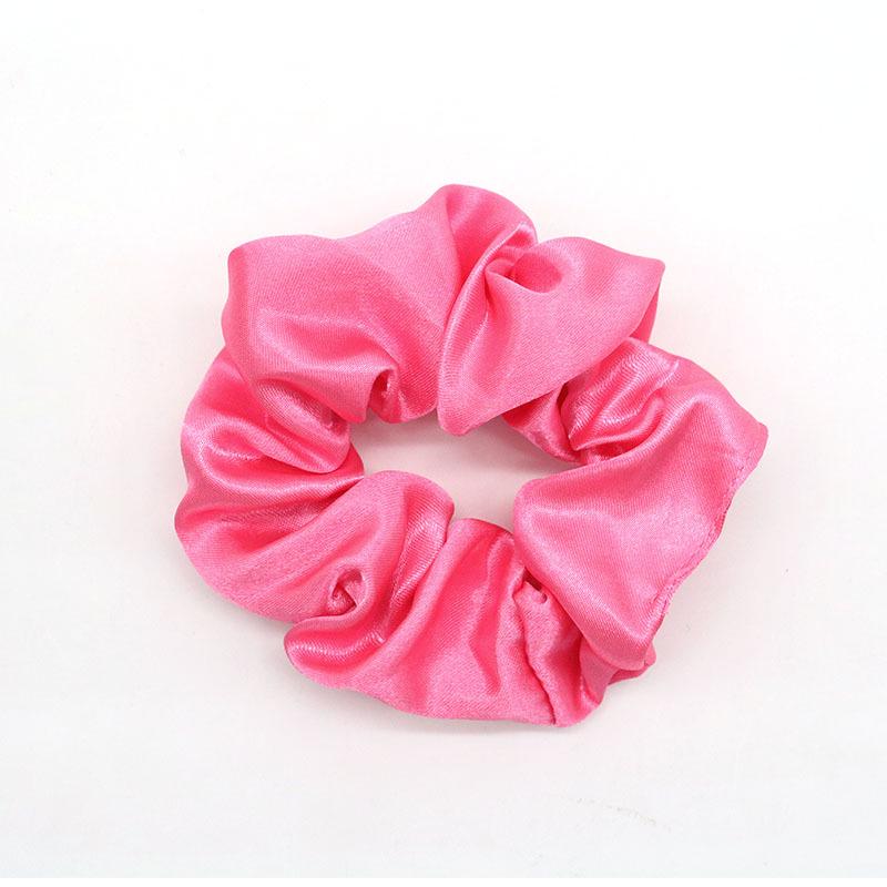 Vintage French Satin Silk Hair Tie - Retro Versatile Accessory