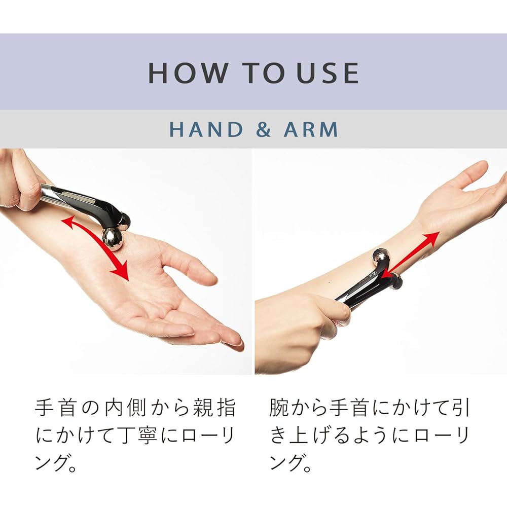 MTG ReFa Active Digit Facial Roller White  [Genuine Product]