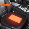 Almofada Universal para Assento de Carro Pelúcia Macia Fundo Antiderrapante Almofada de Assento para Carro SUV Caminhão Assentos Dianteiros Tiras Ajustáveis Capa para Assento de Carro