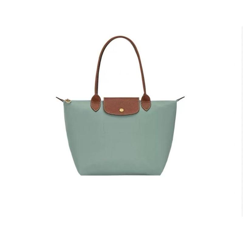 

Dumpling bag Lightweight folding tote bag Nylon waterproof large capacity commuter shoulder bag handbag Large size [length 30, width 21, height 29]