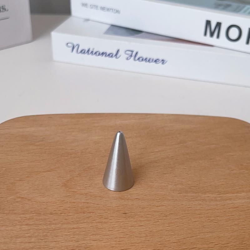 1A 12mm Heart-Shaped Writing Piping Tip for Cream Puffs and Cakes, 304 Stainless Steel
