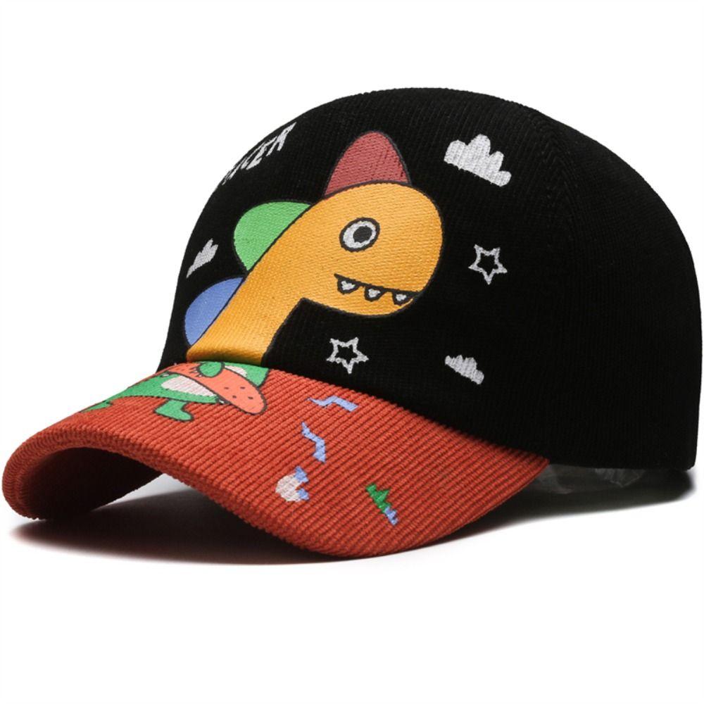 Little Dinosaurs Children's Hats Cartoon Baby Sun Hat Cute Kids Baseball Cap  Outdoor Activities