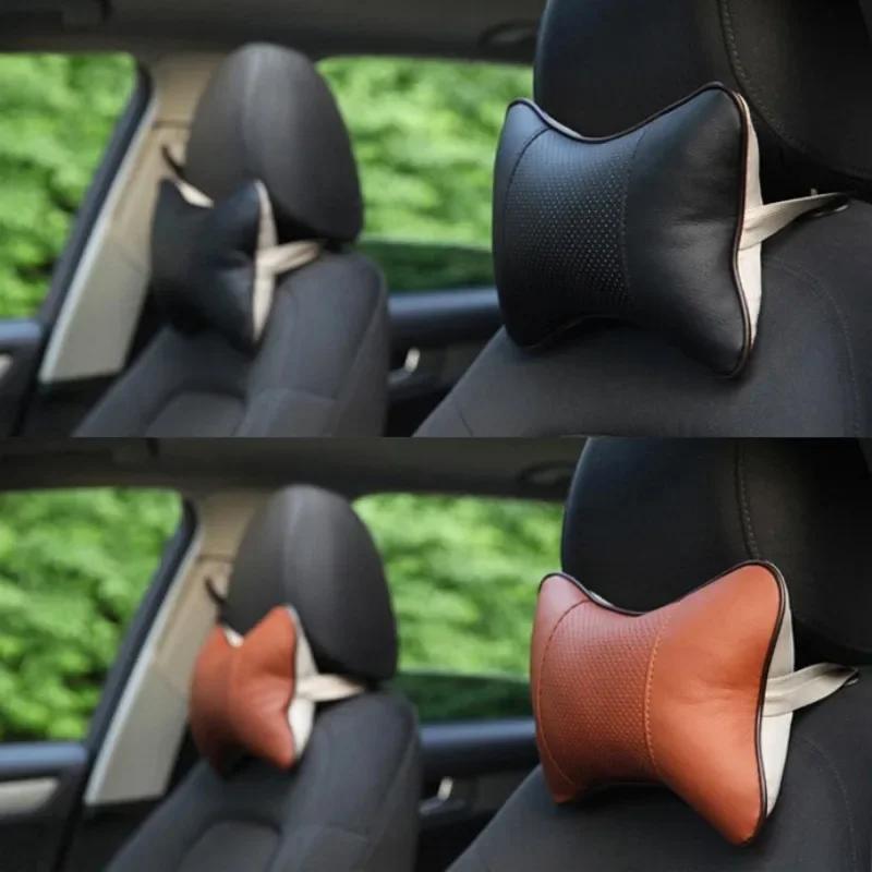 Car Neck Pillows 1pc Universal Head Support Protector Car Headrest Backrest Cushion Car Seat Neck Protector Pillow