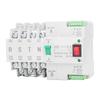 Dual Power Automatic Transfer Switch DIN Rail Mount 4P Generator Changeover Switch AC400V 63A