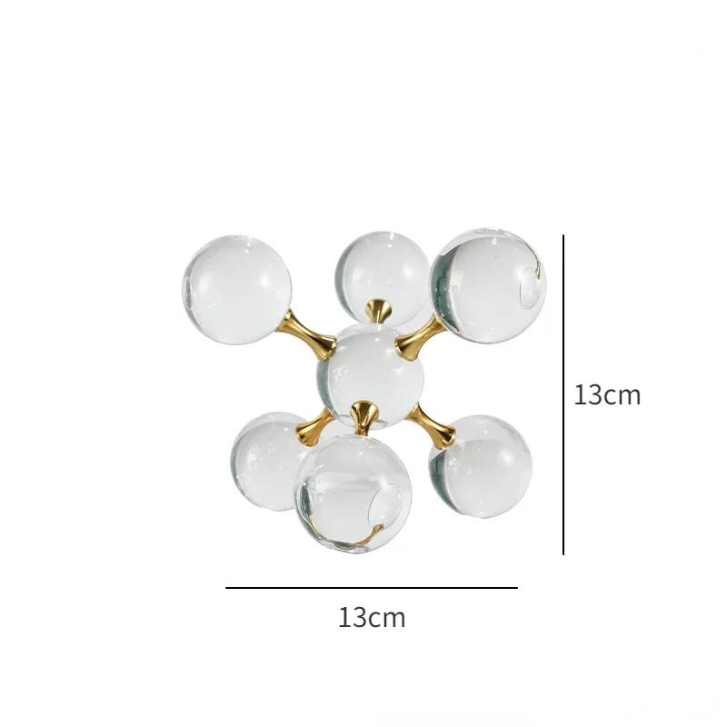 Nordic Luxury Crystal Figurine for Modern Home Decor In Living Room, Bedroom and More Bedside Table,Tea Room Handicrafts