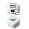 New with Light Silent Mini Bladeless Electric Fan 3 Speeds Long-Lasting Suspended Waist Fan USB Rechargeable Wearable Pocket Fan