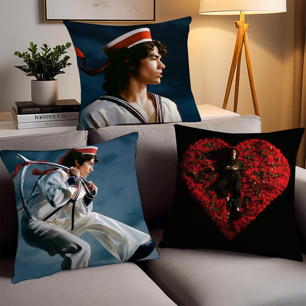 American Singer C-Conan G-Gray Pillow Case Office Cushions Suitable For Sofa Car Bedroom Decorative Cushion Cover