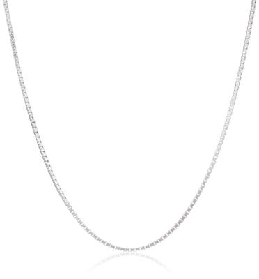 Platinum 850 Šířka posuvného benátského řetízku 50 Vyrobeno v Japonsku MNC011 [MJP] Náhrdelník, cca. 1,2 mm/délka cca. cm,
