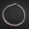 Bracciale Tennis Hip-Hop Zirconi Multicolore - Senza Sbiadire, Design Full Diamond