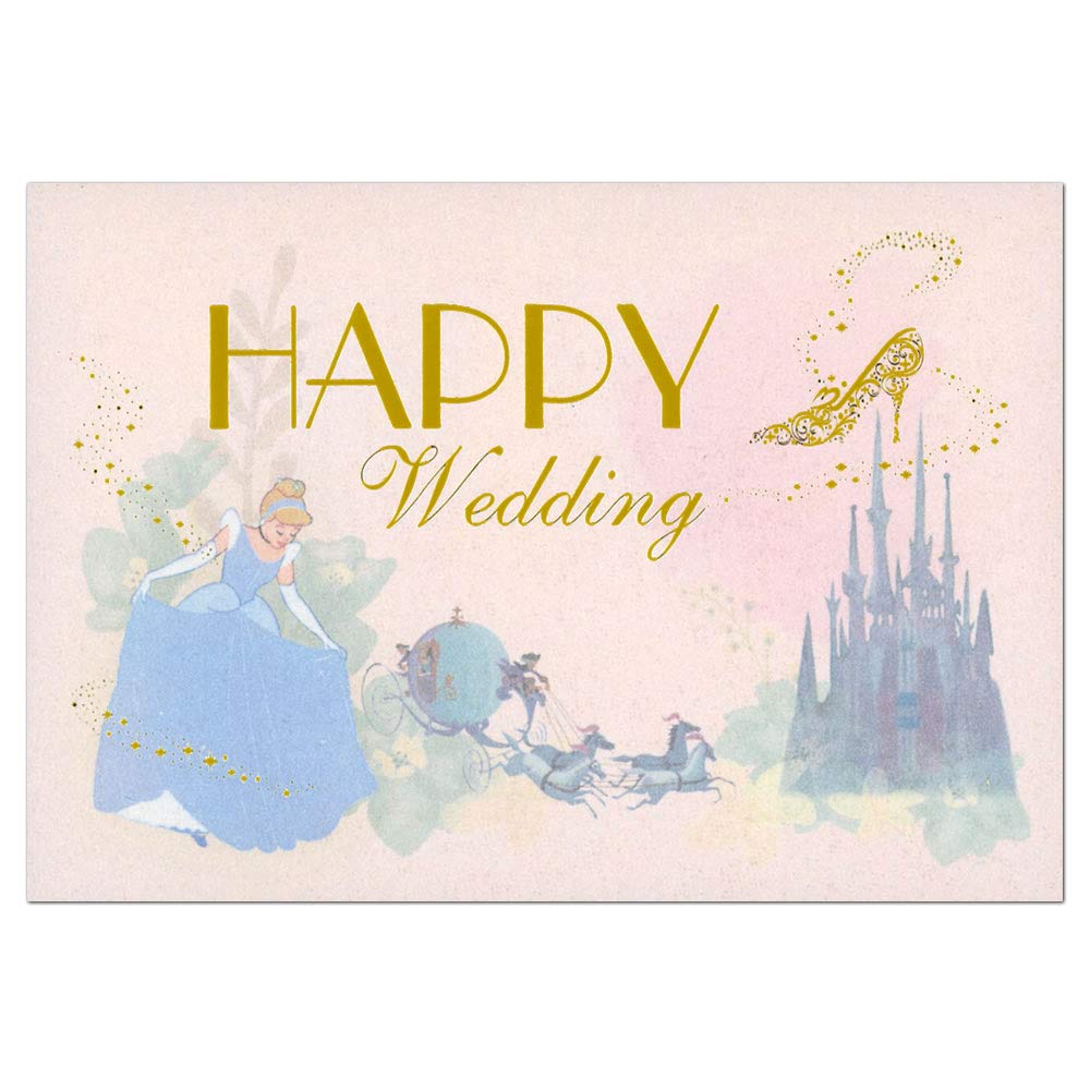 

Hallmark Disney Cinderella Card Свадебный подарок 3D 816612 Раскладной