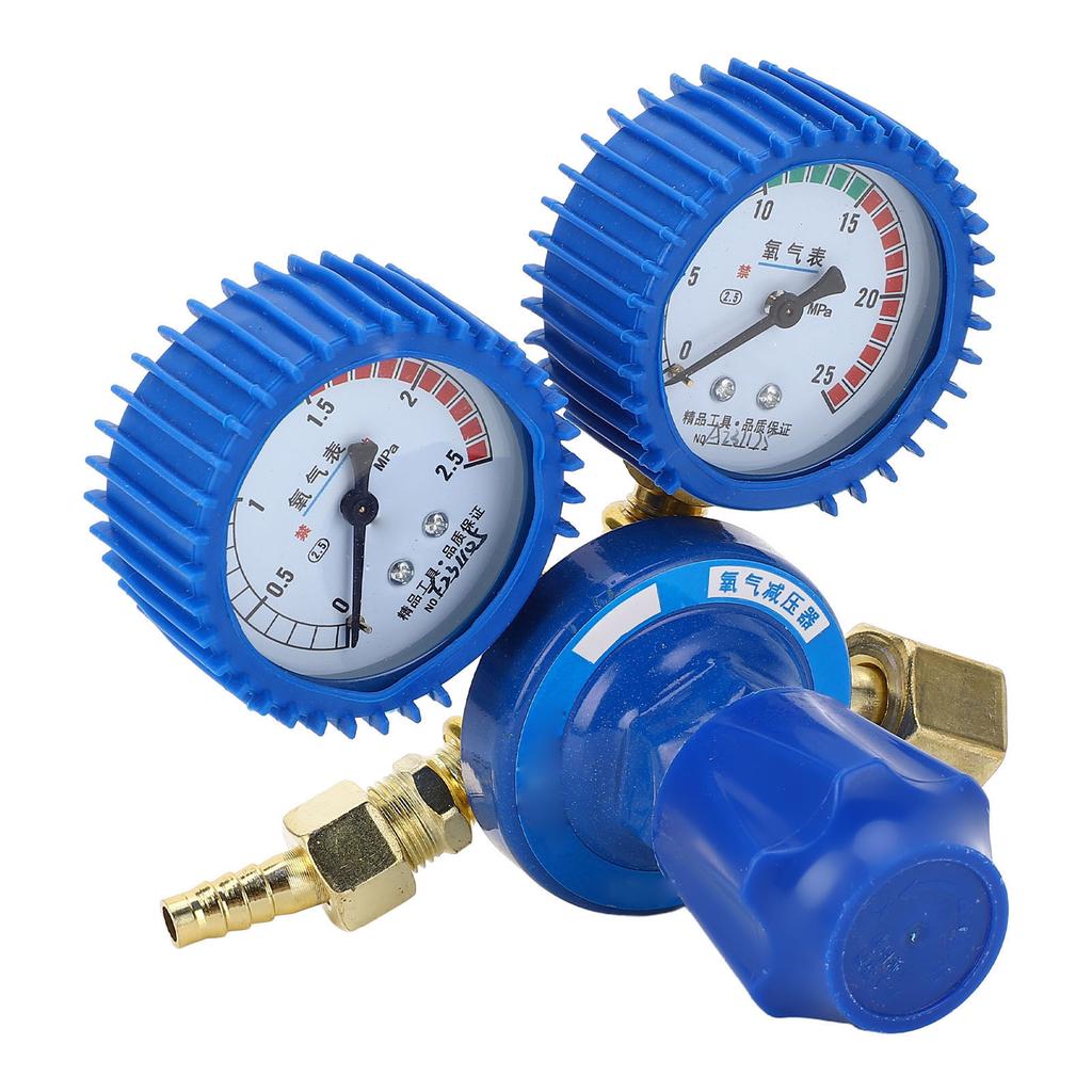 Sauerstoffregler Tank Flasche Druckminderer Zubehör mit stoßfestem Manometer