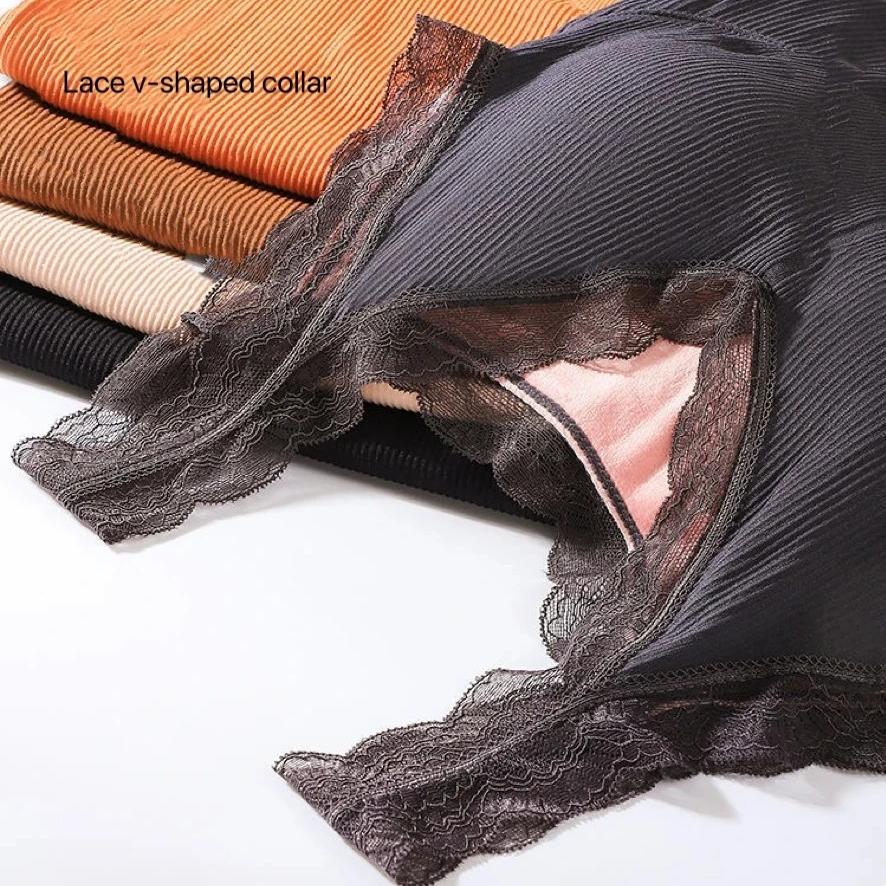 Thermal Underwear Plus Size Vest Thermo Lingerie Women Winter Clothing Warm Top Inner Wear Thermal Shirt Undershirt Intimate