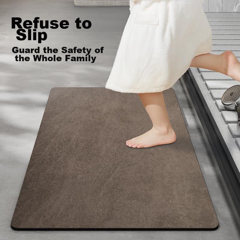 Dajiang Bathroom Mat, Non-Slip Bath Mat, Entrance Mat, Absorbent Floor Mat, 40x60cm