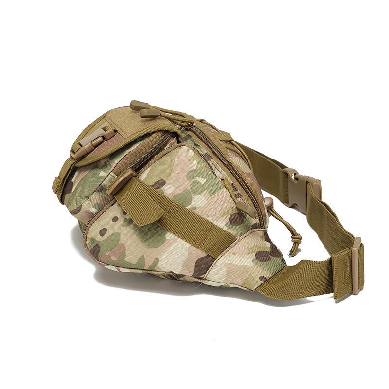 Geantă multifuncțională unisex de camuflaj pentru talie și piept pentru sporturi în aer liber și modă