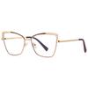 New Style Fashionable Cat-eye Hollow-out Design Anti-blue Light Glasses