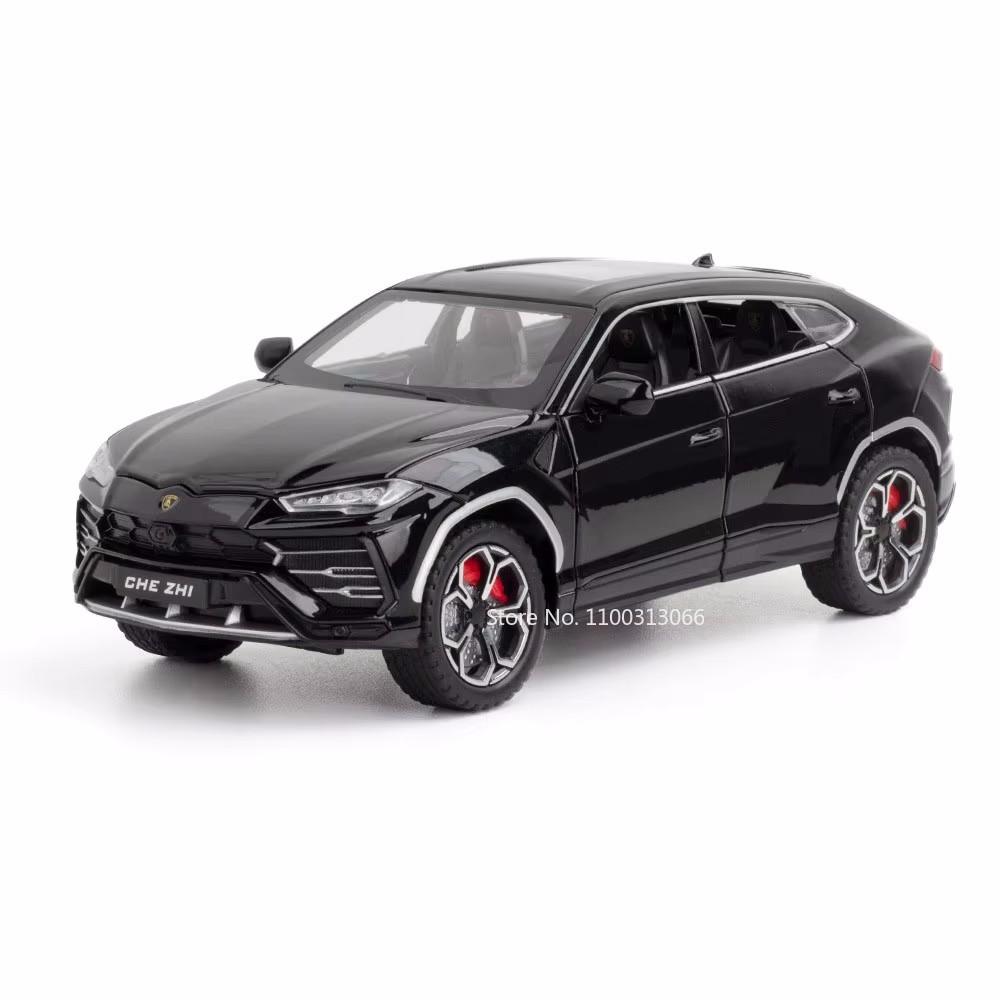 1:24 Lambor URUS Sian FKP37 Alloy Sports Cars Toys Models Diecasts Off-Road Vehicles Sound Light Miniature Model Car Kids Gifts