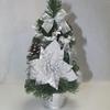 Mini Artificial Christmas Tree with Lights: 30cm/40cm Tabletop Decoration with Ornaments