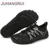 Unisex Five Toe Water Shoes Beach Breathable Aqua Swimming Shoes Upstream Wading Sneakers Non Slip Hiking Training Barefoot New