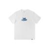 Comfortable Fit Round Neck Logo Printed Short Sleeve T-Shirt Men tops White LMT0081264LE00FK14000