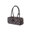 Miu Miu Beau Brand Logo Mixed Material Handbag Women handbag Slate-Gray Cocoa-Brown 5BB173_2IFK_F0RDS_V_OWM