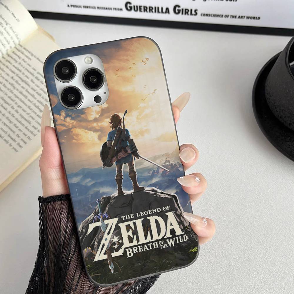 Hot Game The Legend Of Zeldas Phone Case For IPhone 17 16 15 14 13 12 11 ProMax Plus Ripple Cover Shockproof