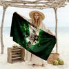 Player Celebrates Victory Moment Beach Towel Super Soft Microfiber Quickdry Fabric Comfortable Lightweight