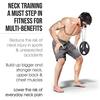 Спортивний ремінь для голови, тренажер для шиї, м'язовий стимулятор, домашній тренажерний зал для силових тренувань, фітнесу, підняття ваги, тренувань з боксу, ММА