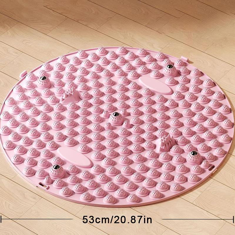 Fingerpressure Board Foot Massage Pad Health Walk Pressure Board Foot Massage Pad Foot Yoga Acupressure Mat Training Accessories 53cm