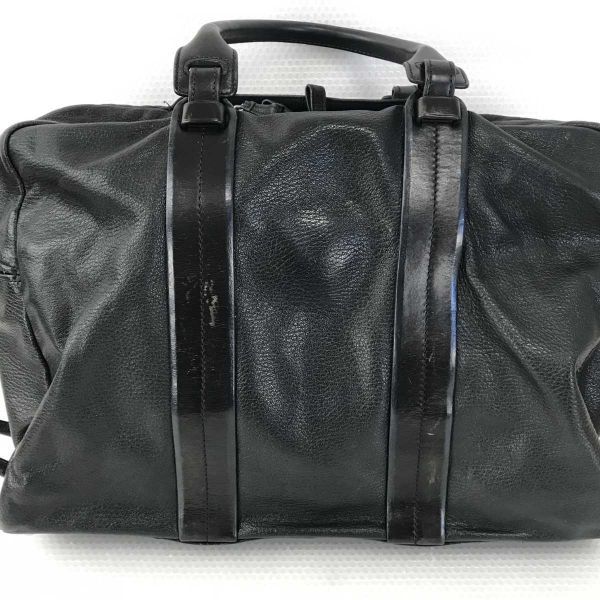 GALLERIANT Leather Briefcase Business Bag Black(USED)