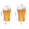 4pcs 4 in 1 Beer Mug Acrylic Beer Cup Bar Tool Wine Glass  Outdoor