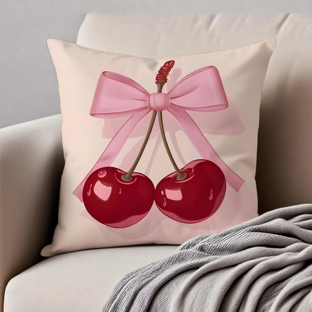 Cute Korean Fashion Brand KKirsh Cushion Cover Pillowcase Antidustmite Invisible Zipper Short Plush Sofa Cushion
