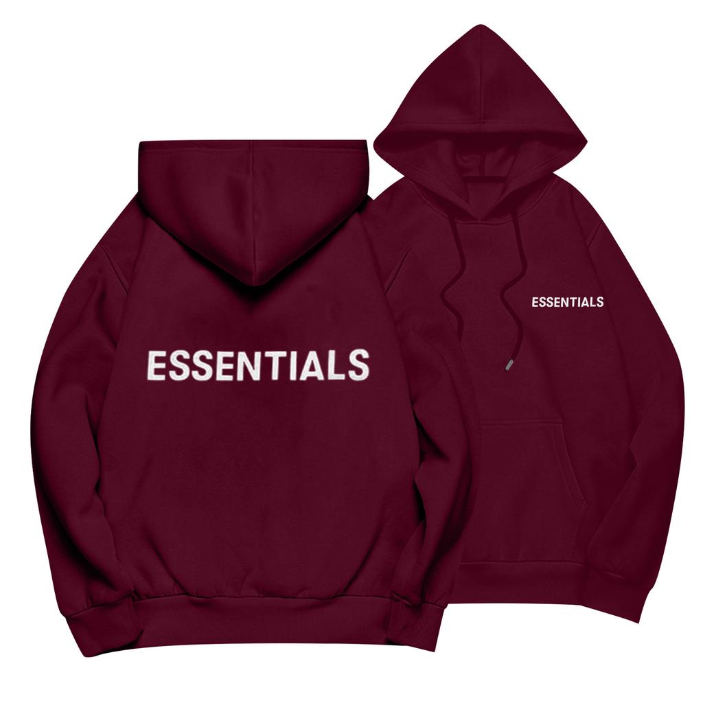 Unisex Loose Casual Letter Print Solid Round Neck Long Sleeve Hooded Sweatshirt