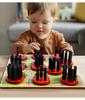 Ladybug Stick Counting Game Montessori Math Toys for Toddlers Learning Numbers and Quantities Matching Sensory Educational Toys