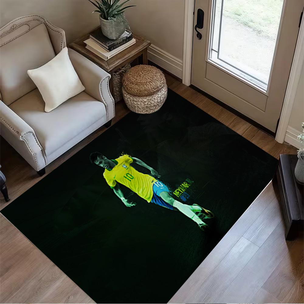 Ronaldo's Iconic Celebration Area Rug Design for Kitchen Living Rooms Outdoor Hallway Antislip Carpet Office home decor Spiritual Gift