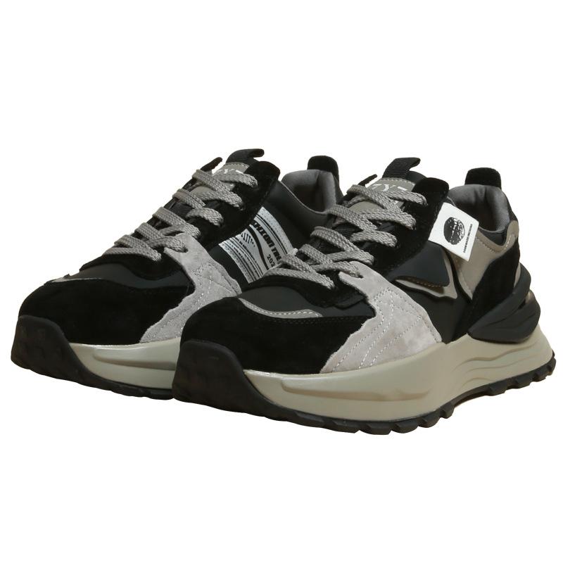 Waffel Forrest Gump Schuhe Damen Frühling Neu Trendy Dicke Sohle Farblich Passend Lässig Sportlich Laufschuhe Daddy Schuhe