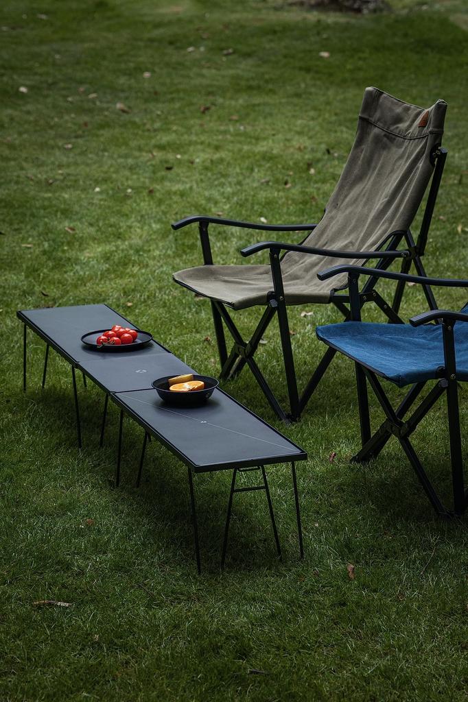 CAMPING MOON Camping Rack Outdoor Mesh Rack Minimal Rack MINIMAL RACK 4 Piece Set with Aluminum Top Plate T-229-4TM2