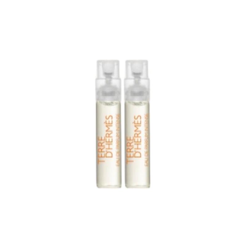 Hermes Earthy Fragrance Perfume Trial Pack Floral and Fruity Fragrance Parfum Bergamot Woody 20520552 20520552-2ml*2