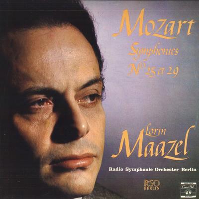 LP Record LORIN MAAZEL, RADIO SYMPHONIE ORCHE - Mozart: Symphonies No. 25 And 29 SMS2626 CONCERT HALL - Japan Classical Used