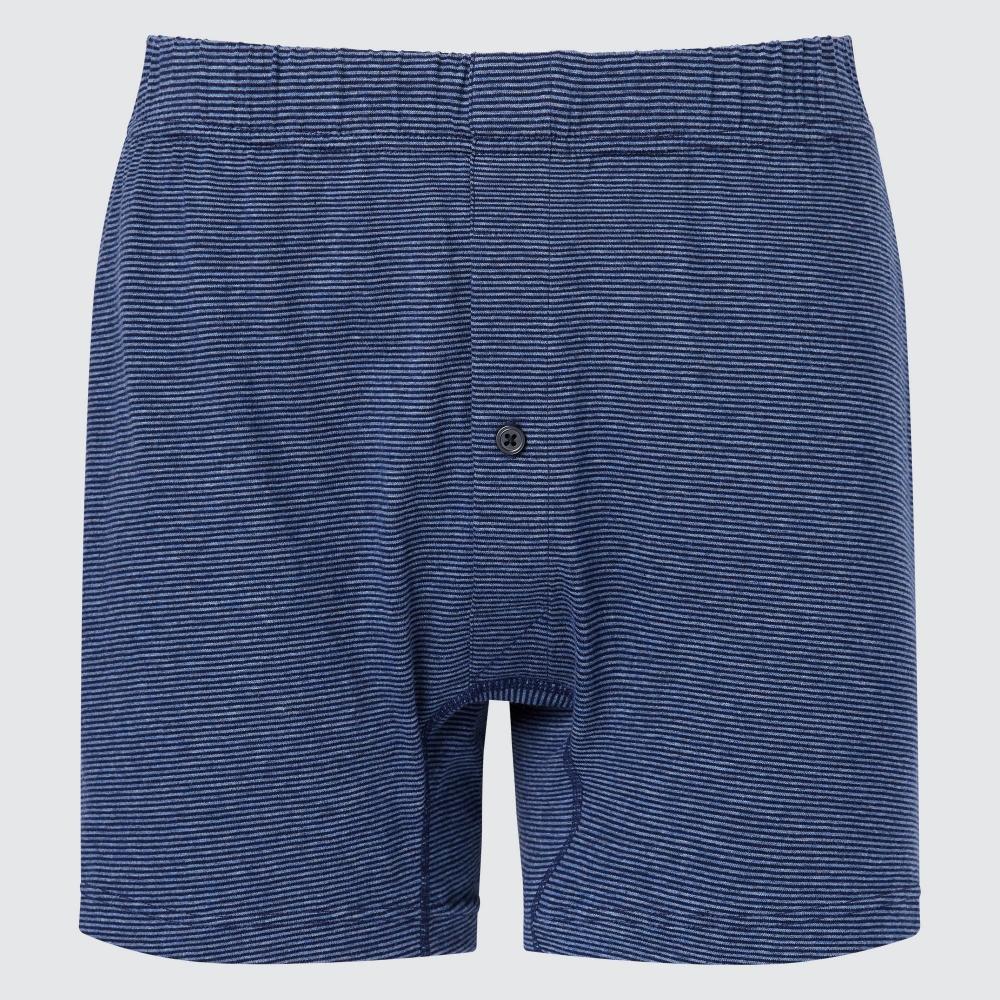 

UNIQLO JAPAN Knit Border Trunks Front Opening