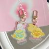 Anime Cartoon Kawaii Acrylic Keychain Pendant Bag Charm Decoration For Girl Gift
