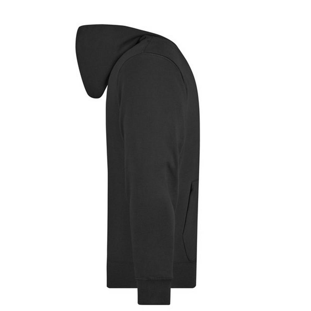 James and Nicholson Mens Full Zip Hoodie