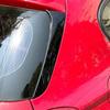 2* Rear Window Side Canard Spoiler Cover Trim For BMW 1-Series F20 F21 2012~2019